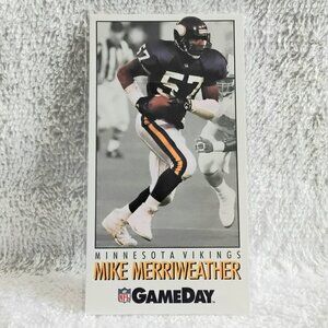5/$20 Mint 1992 Ed. GameDay Mike Merriweather Tallboy Collector's NFL Card 57!!